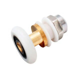 Shower door roller
