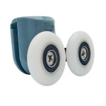 Вouble roller for shower cabin
