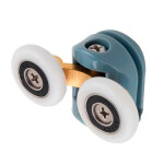 Вouble roller for shower cabin
