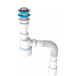 Washbasin siphon Nova 1010