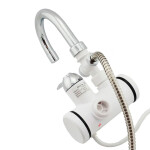 Instant water heater with shower, wall mounted