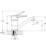 Washbasin faucet Solone 4L-B