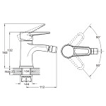 Bidet faucet ZEGOR PUD-2