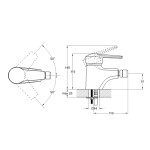 Bidet faucet SOLONE SIT-2