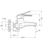 Смеситель Solone SIT-B-3