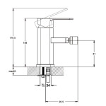 Bidet faucet Zegor LEB-2