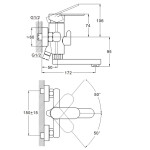 Смеситель Zegor LOB-3