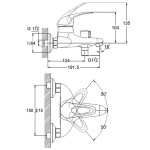 Bathtub faucet Zegor NHK-3