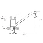 Kitchen faucet Zegor POP-4-A