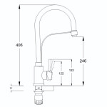 Смеситель Zegor SAP-4-D