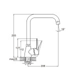 Kitchen faucet Zegor SOP-4-A