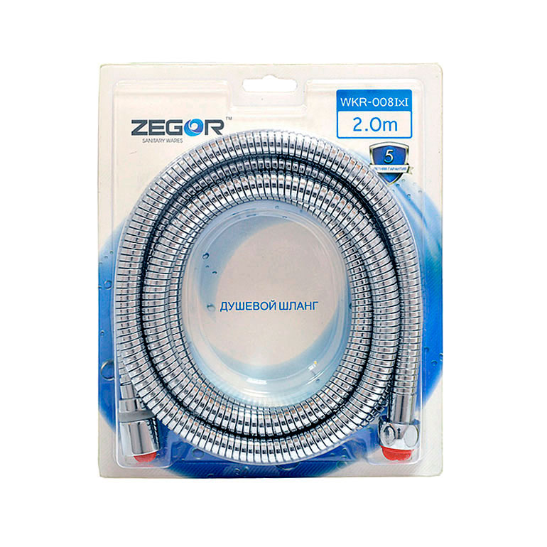 Шланг душевой ZEGOR WKR-008