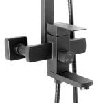 Shower set Zerix KUB-009-J Black