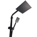 Shower set Zerix KUB-009-J Black