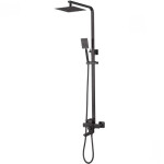 Shower set Zerix KUB-009-J Black