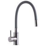 Kitchen faucet Zerix SUS-011 Flex Grey