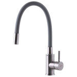 Kitchen faucet Zerix SUS-011 Flex Grey