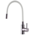 Kitchen faucet Zerix SUS-011 Flex White