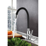 Kitchen faucet Zerix SUS-011 Flex Black