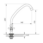 Robinet Zerix TZF-605